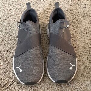 Puma Women's Gray Athletic Shoes